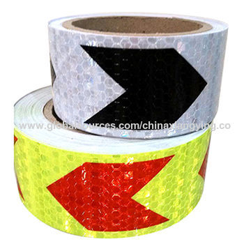 PVC Arrow Customize Color Reflective Tape for Vehicle